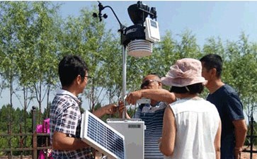 大型環(huán)境氣象觀測(cè)系統(tǒng)順利通過(guò)陜西省治沙研究所驗(yàn)收